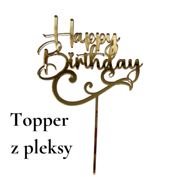 Topper z pleksy