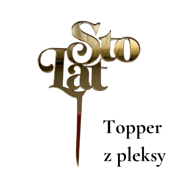 Topper z pleksy - obrazek 2