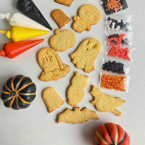 ciastka do dekorowania lukier posypki Trójmiasto box Halloween